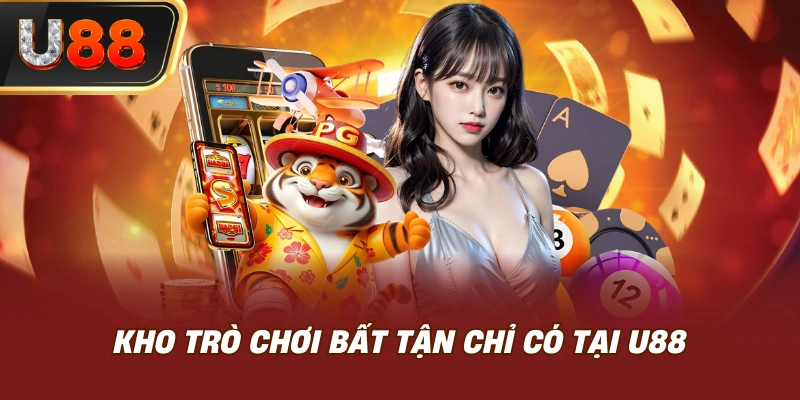 Kho trò chơi bất tận chỉ có tại U88